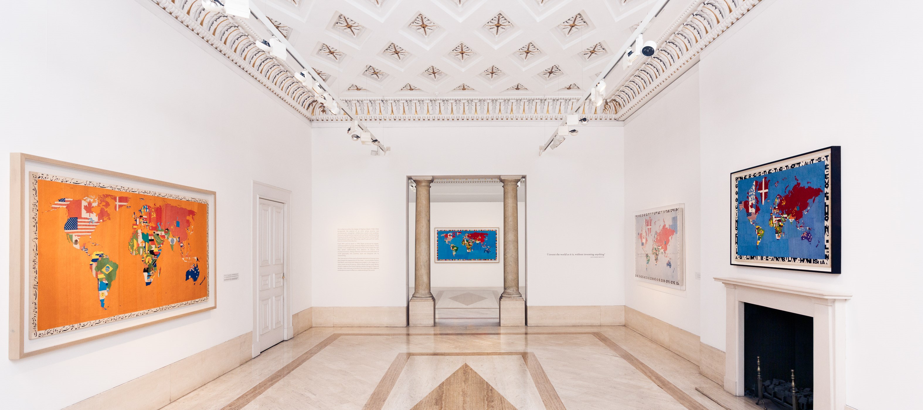 Alighiero Boetti Mappe