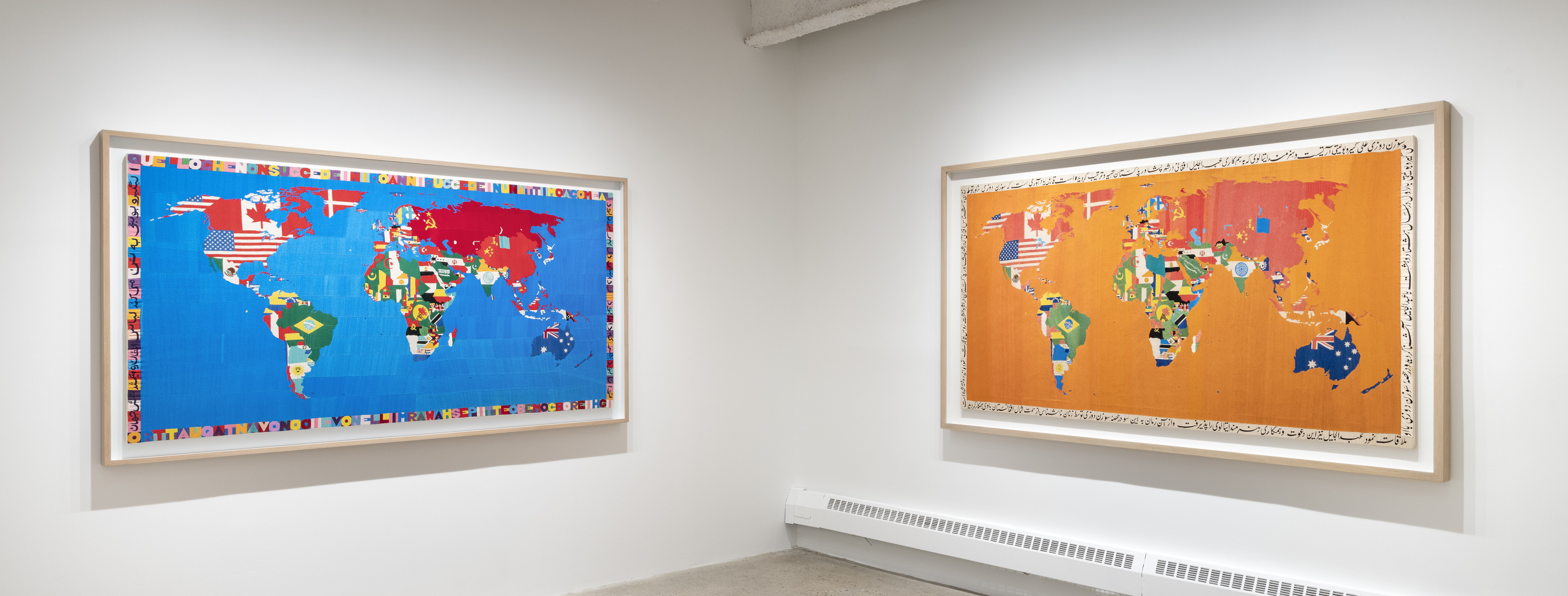 Alighiero Boetti Mappe