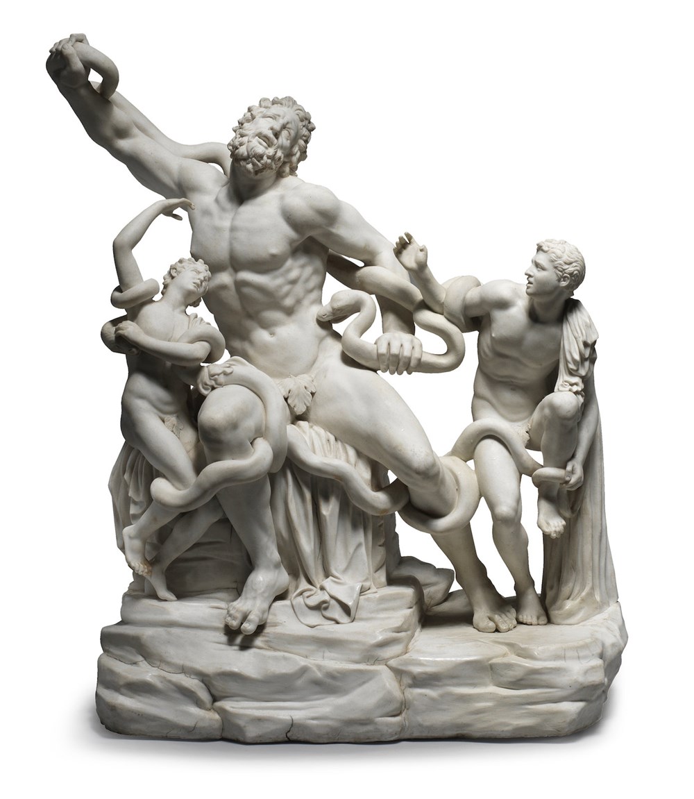 Rare Laocoon porcelain by Filippo Tagliolini acquired by the Virginia Museum of Fine Arts