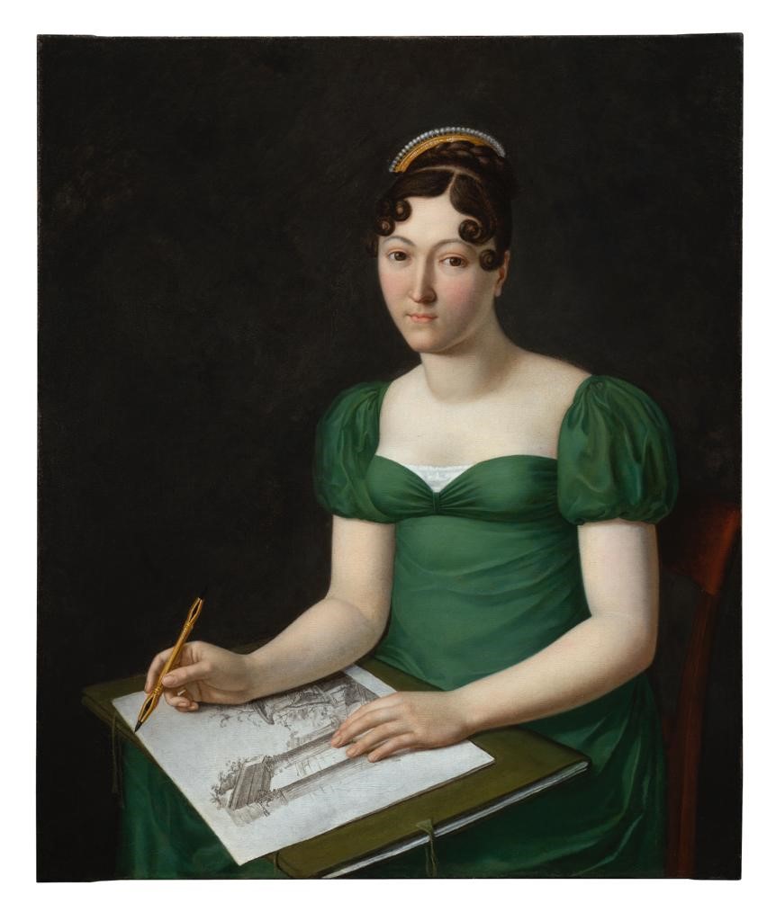 Princeton University Art Museum acquires Self-Portrait by Charlotte Bonaparte