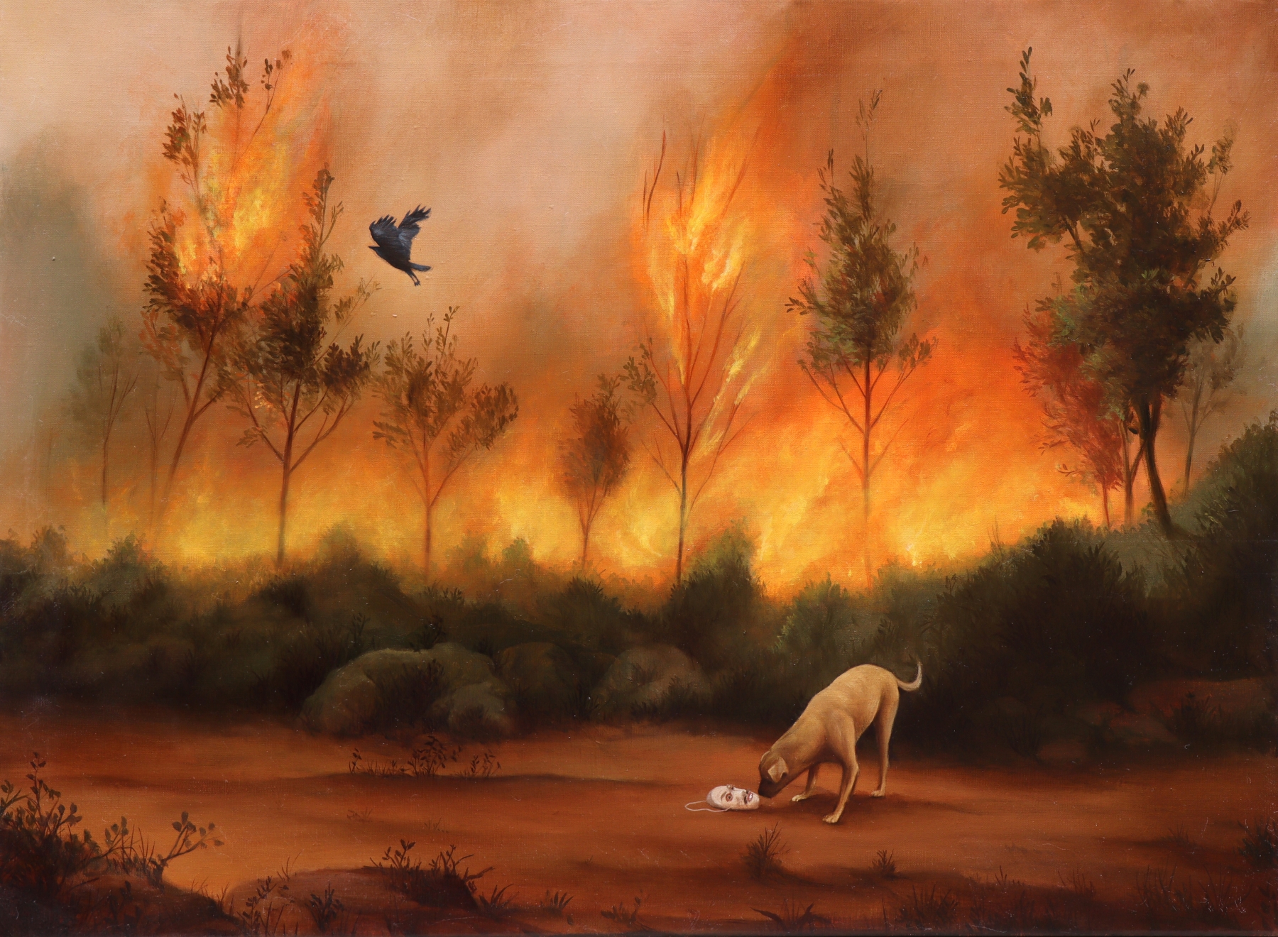 Reality Meets Fantasy in ‘The Flames of Vanity,’ Antoine Roegiers Solo Show in London